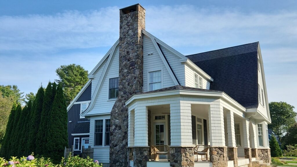 exterior house painting cost – featured Painted home exterior during a seasonal maintenance inspection